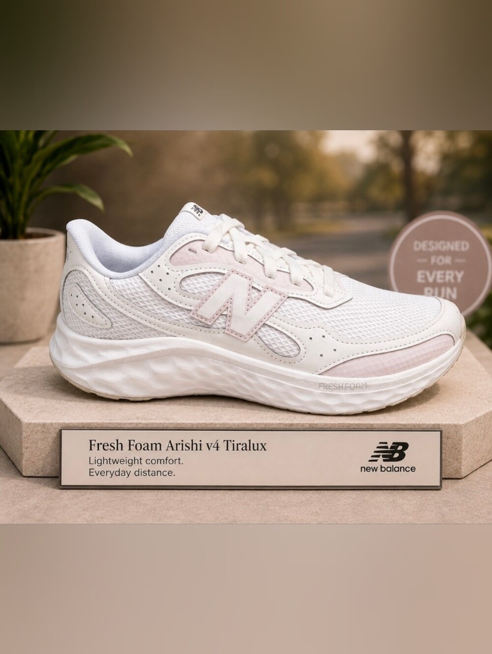 New Balance Women’s Fresh Foam Arishi v4 Tiralux Running Shoes – Size 9 – New
